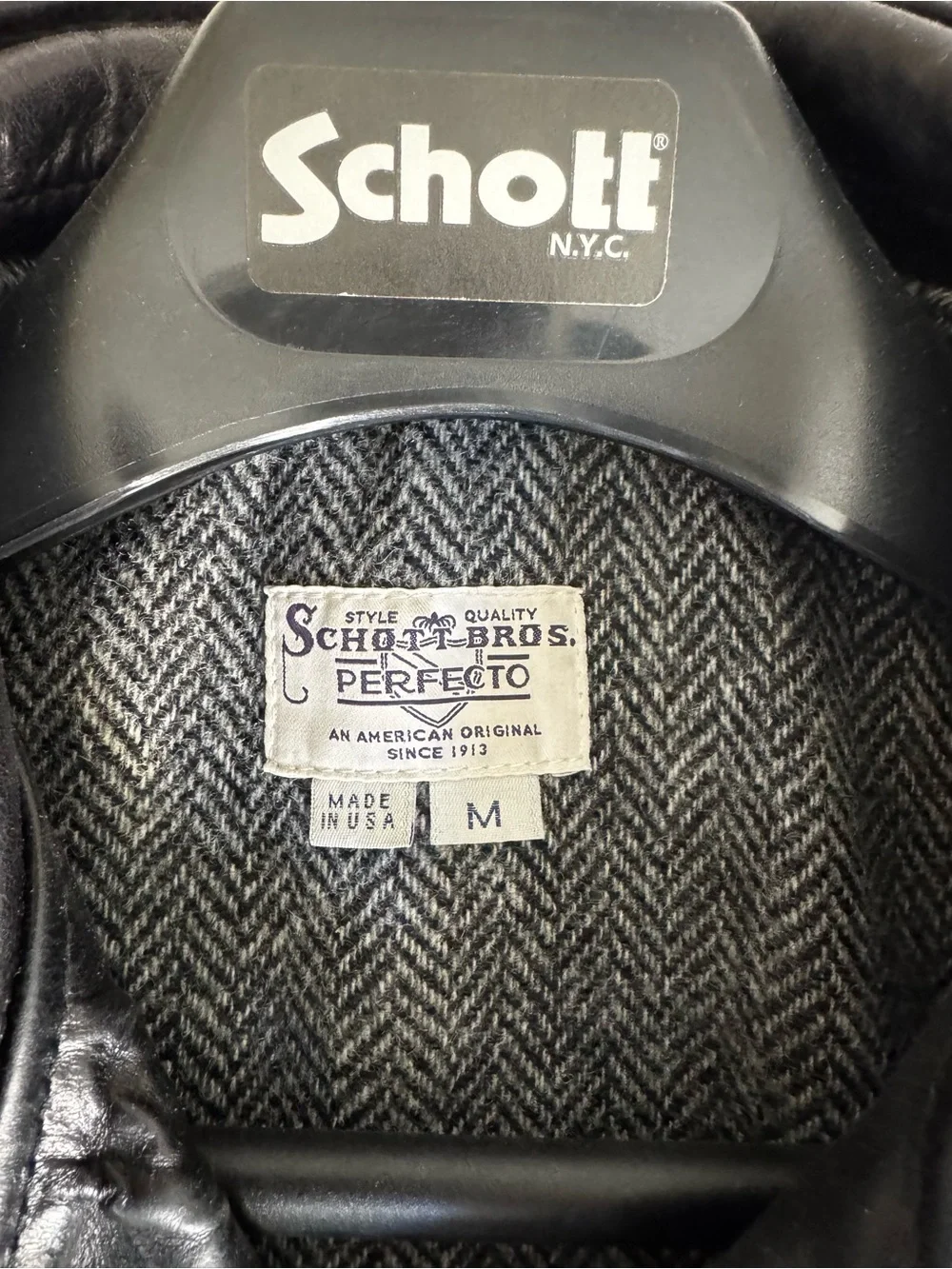!!ULTRA RARE Schott Perfecto P613SH Founder Irving Schott Model Only 50 Made!! - Picture 2 of 16